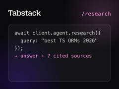 Sponsored: Tabstack